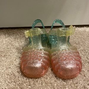 Multi-colored toddler sandal